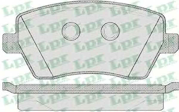 Тормозные колодки LPR 05P867