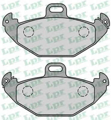 Тормозные колодки LPR 05P883