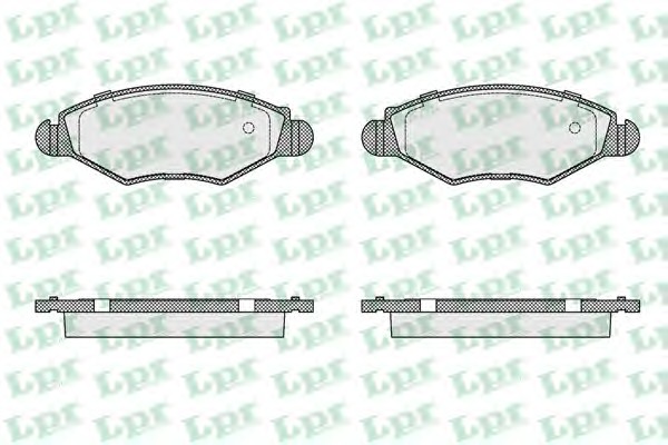 Тормозные колодки LPR 05P903