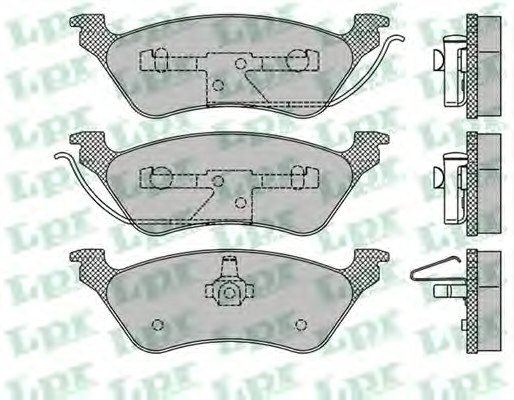 Тормозные колодки LPR 05P912
