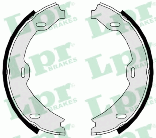 Колодки тормозные барабанные LPR 08879