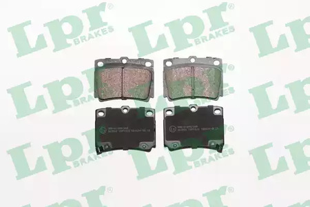 Колодки тормозные дисковые LPR 05P1029