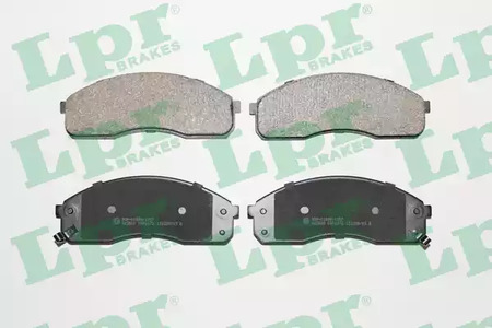Тормозные колодки LPR 05P1072