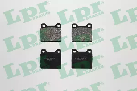 Колодки тормозные дисковые LPR 05P109