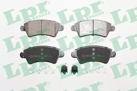 Колодки тормозные дисковые LPR 05P1105