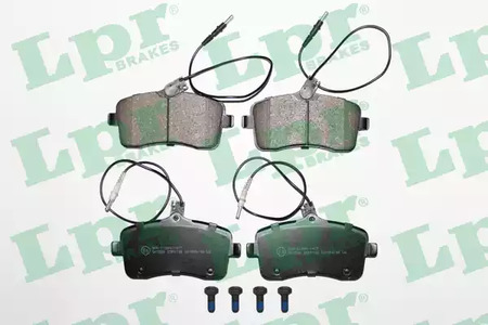 Колодки тормозные дисковые LPR 05P1196