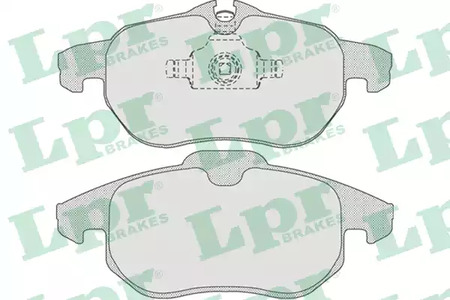 Колодки тормозные дисковые LPR 05P1216