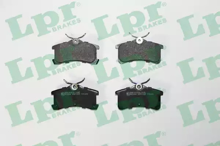 Колодки тормозные дисковые LPR 05P1233