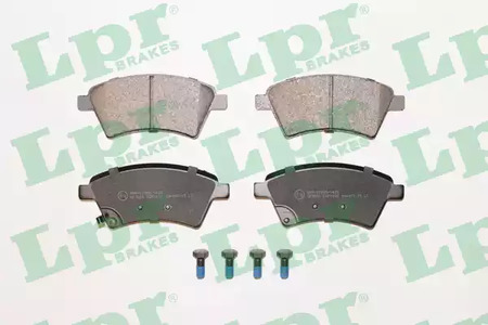 Колодки тормозные дисковые комплект LPR 05P1245