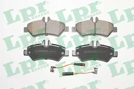 Колодки тормозные дисковые LPR 05P1293