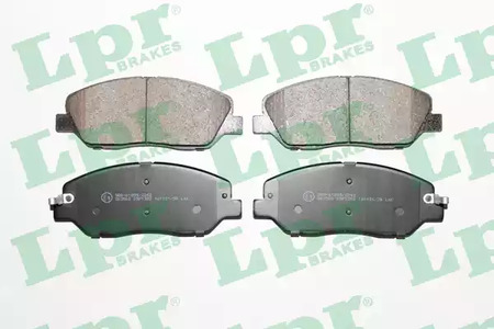 Колодки тормозные дисковые LPR 05P1382
