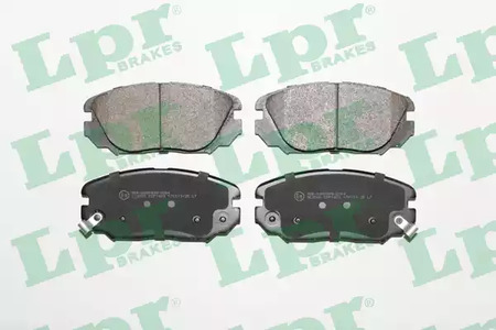 Колодки тормозные дисковые LPR 05P1409