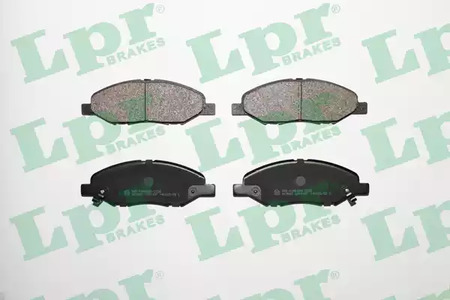 Тормозные колодки LPR 05P1497