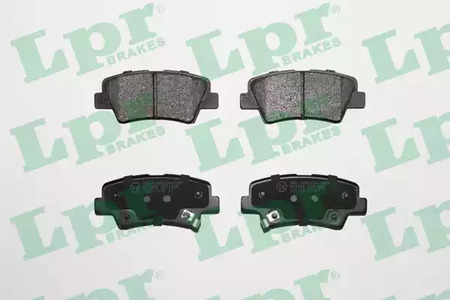 Колодки тормозные дисковые LPR 05P1558