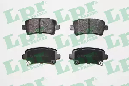 Колодки тормозные дисковые LPR 05P1584