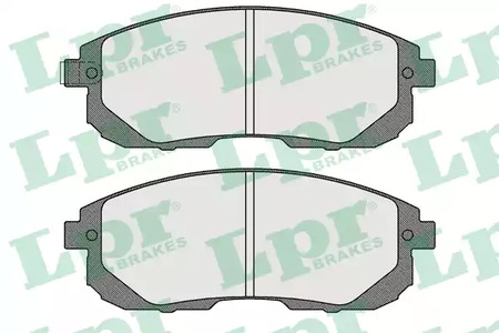 Колодки тормозные дисковые LPR 05P1605