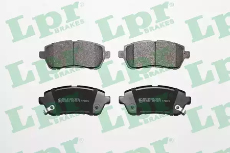 Тормозные колодки LPR 05P1673