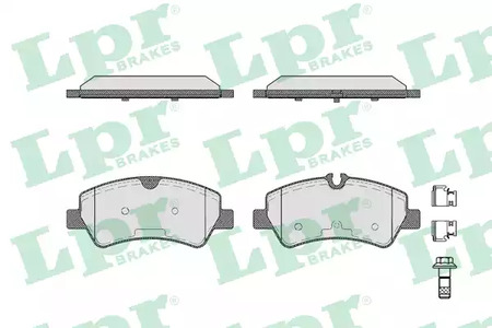 Тормозные колодки LPR 05P1787