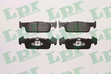 Колодки тормозные дисковые LPR 05P1796