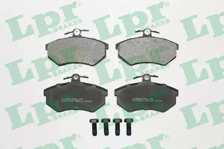 Колодки тормозные дисковые LPR 05P216