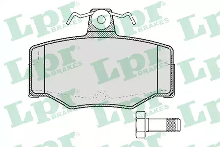 Тормозные колодки LPR 05P387