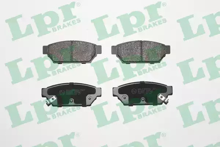 Колодки тормозные дисковые LPR 05P547
