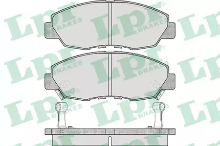 Тормозные колодки LPR 05P566