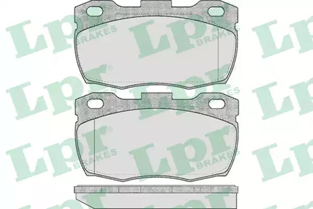 Колодки тормозные дисковые LPR 05P626