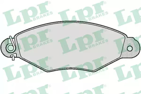 Колодки тормозные дисковые LPR 05P662