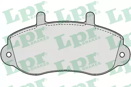Колодки тормозные дисковые LPR 05P663