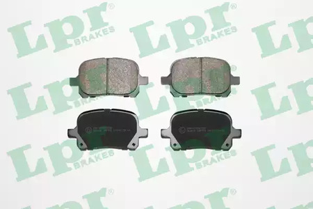 Колодки тормозные дисковые LPR 05P712