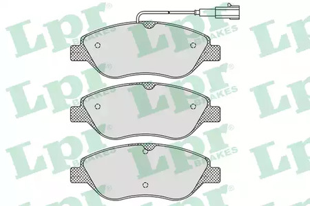 Колодки тормозные дисковые LPR 05P765
