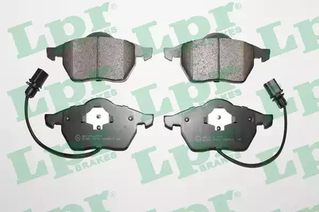 Колодки тормозные дисковые LPR 05P790
