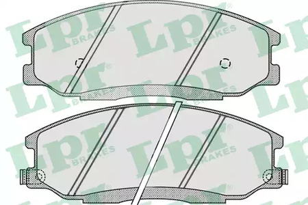 Колодки тормозные дисковые LPR 05P860