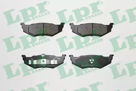 Колодки тормозные дисковые LPR 05P894
