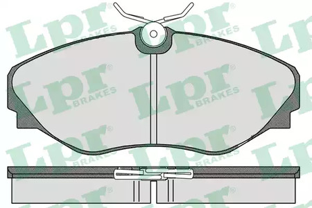 Тормозные колодки LPR 05P908