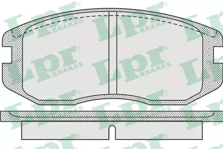 Тормозные колодки LPR 05P932