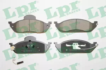 Колодки тормозные дисковые LPR 05P983