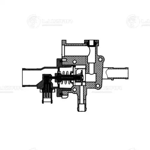 Lt 0548 термостат LUZAR LT 0548