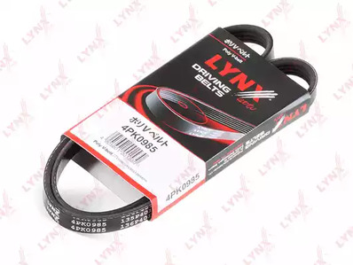 Поликлиновой ремень LYNXAUTO 4PK0985