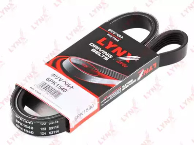 Поликлиновой ремень LYNXAUTO 6PK1540