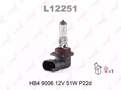 Лампа LYNXAUTO L12251