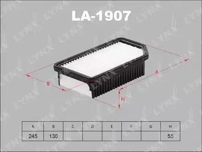 Воздушный фильтр LYNXAUTO LA-1907