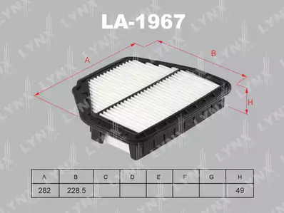 Воздушный фильтр LYNXAUTO LA-1967