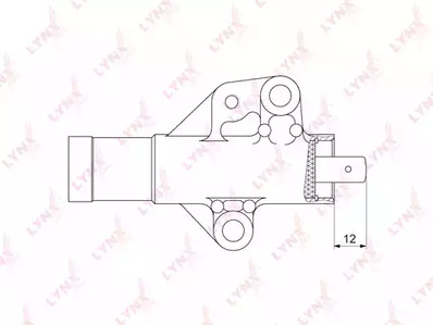 Натяжитель ремня грм LYNXAUTO PT-1037