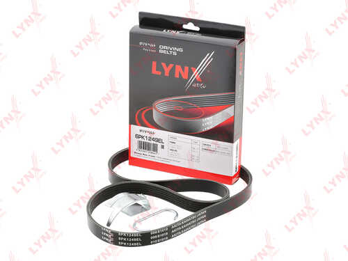 Ремень поликлиновой эластичный LYNXAUTO 6PK1249EL