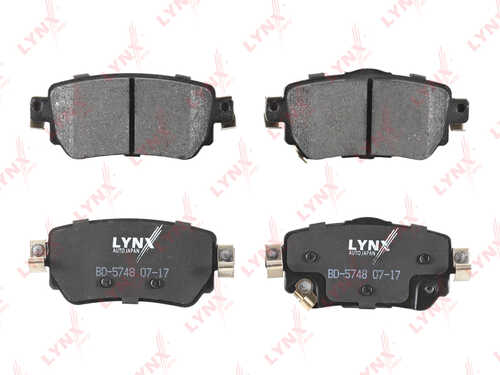 К-т дисков. тормоз. колодок LYNXAUTO BD-5748
