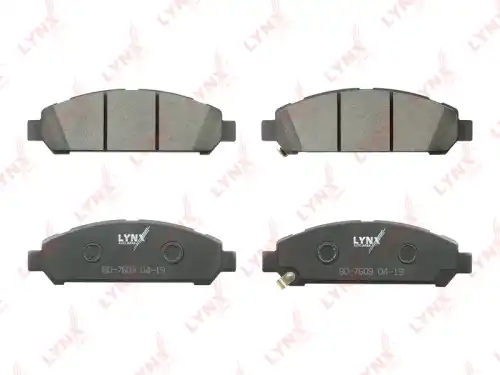 Колодки тормозные дисковые /комплект 4 шт./ LYNXAUTO BD-7609