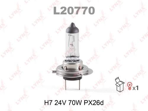 Лампа галогенная LYNXAUTO L20770
