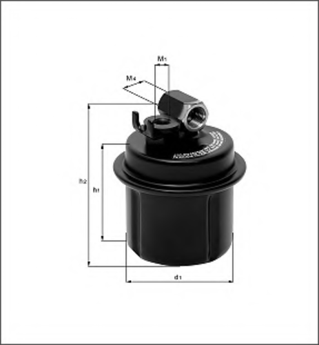 Топливный фильтр MAGNETI MARELLI 152071760563